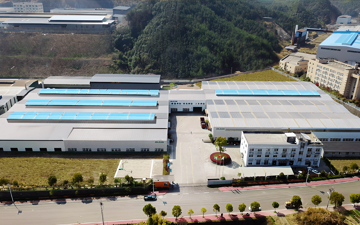 bnjis stainless steel plant top view 